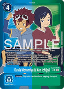 Davis Motomiya & Ken Ichijoji [EX13-070] (Limited Foil) [Chivalrous XIII]