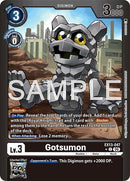 Gotsumon [EX13-047] (Limited Foil) [Chivalrous XIII]