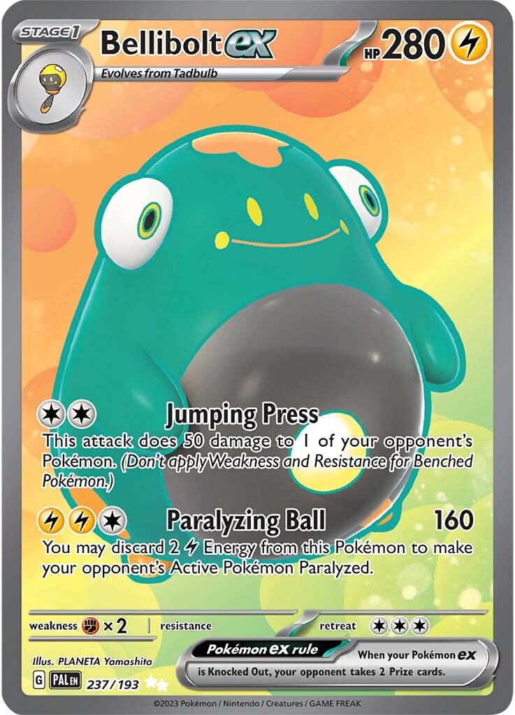 Bellibolt ex (237/193) [Scarlet & Violet: Paldea Evolved] [ESPAÑOL]