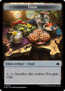 Food // Clue Token Double-Sided Token [Secrets of Strixhaven Tokens]