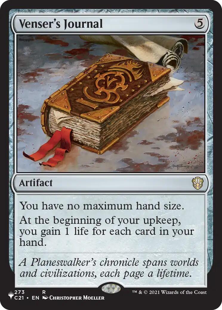 Venser's Journal [The List]