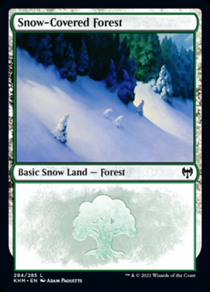 Snow-Covered Forest (284) (ESPAÑOL) [Kaldheim]