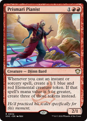 Prismari Pianist [Secrets of Strixhaven Commander]