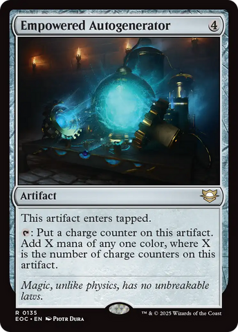 Empowered Autogenerator [Edge of Eternities Commander]