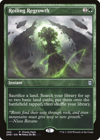 Roiling Regrowth (Promo Pack) (ESPAÑOL) [Zendikar Rising Promos]