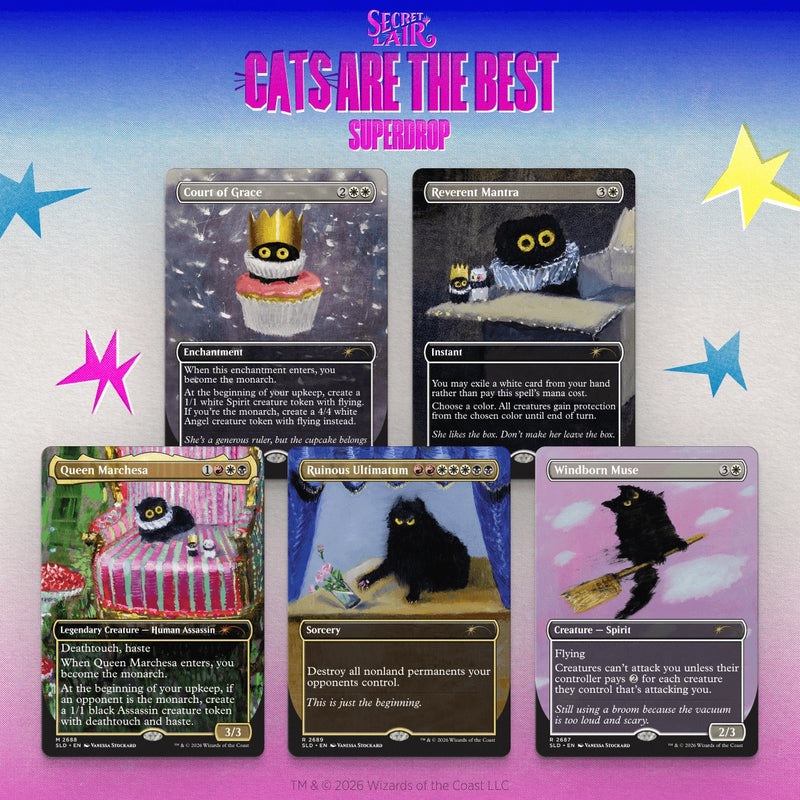 Preventa Secret Lair Purr Majesty