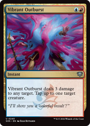Vibrant Outburst [Secrets of Strixhaven]