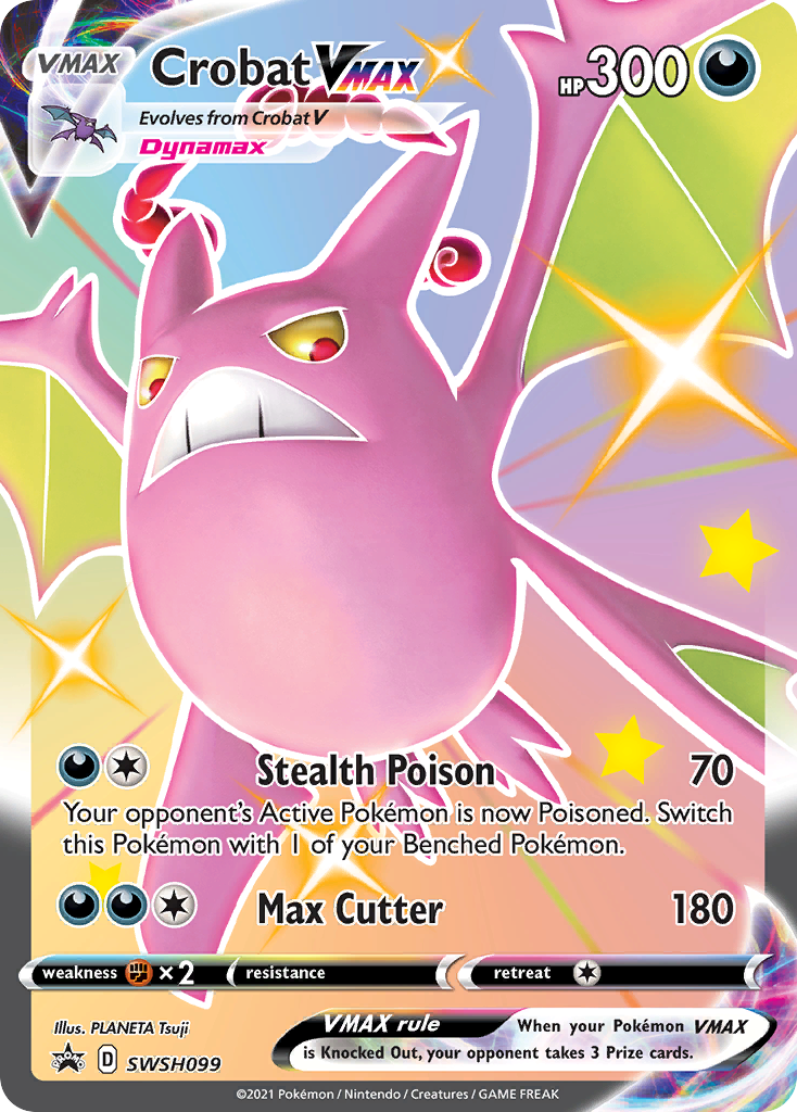 Crobat VMAX (SWSH099) (ESPAÑOL) [Sword & Shield: Black Star Promos]