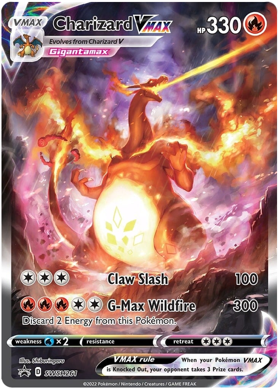 Charizard VMAX (SWSH261) [Sword & Shield: Black Star Promos] [ESPAÑOL]