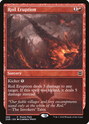 Roil Eruption (Promo Pack) (ESPAÑOL) [Zendikar Rising Promos]