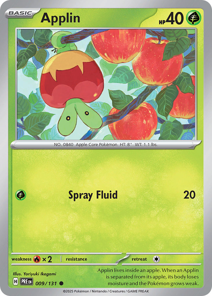 Applin (009/131) [Scarlet & Violet: Prismatic Evolutions]