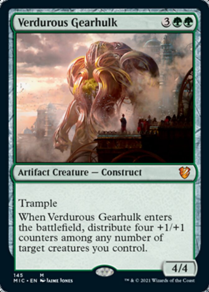 Verdurous Gearhulk (ESPAÑOL) [Innistrad: Midnight Hunt Commander]