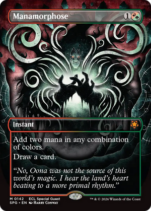 Manamorphose (Borderless) [Lorwyn Eclipsed Special Guests]