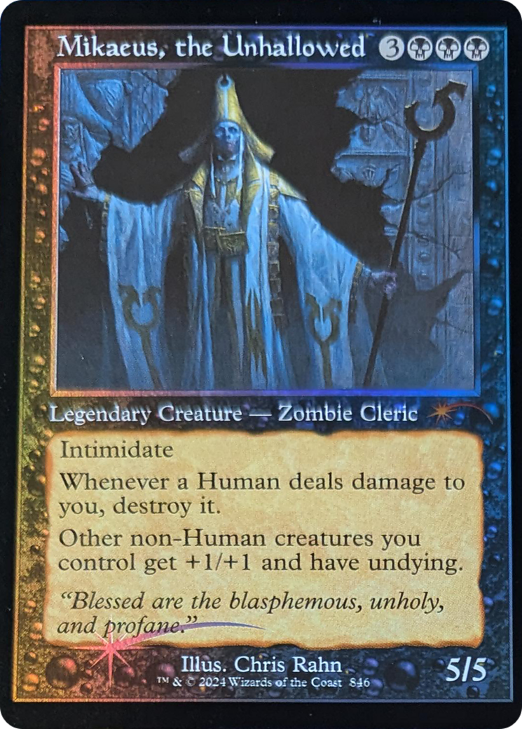 Mikaeus, the Unhallowed (Retro Frame) [Secret Lair]