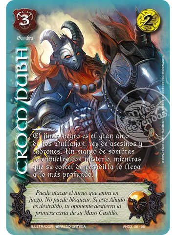 Crom Dubh [Relatos Hijos de Daana]