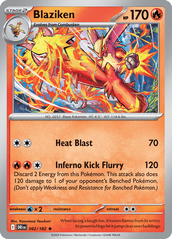 Blaziken (042/182) [Scarlet & Violet: Destined Rivals]