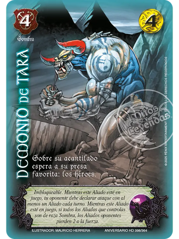 Demonio de Tara [Relatos Hijos de Daana]