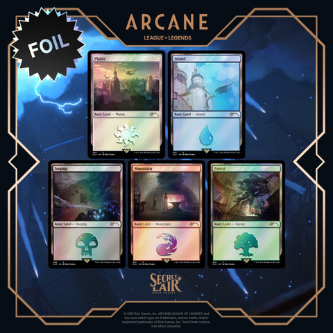 Secret Lair x Drop Series - Arcane: Lands