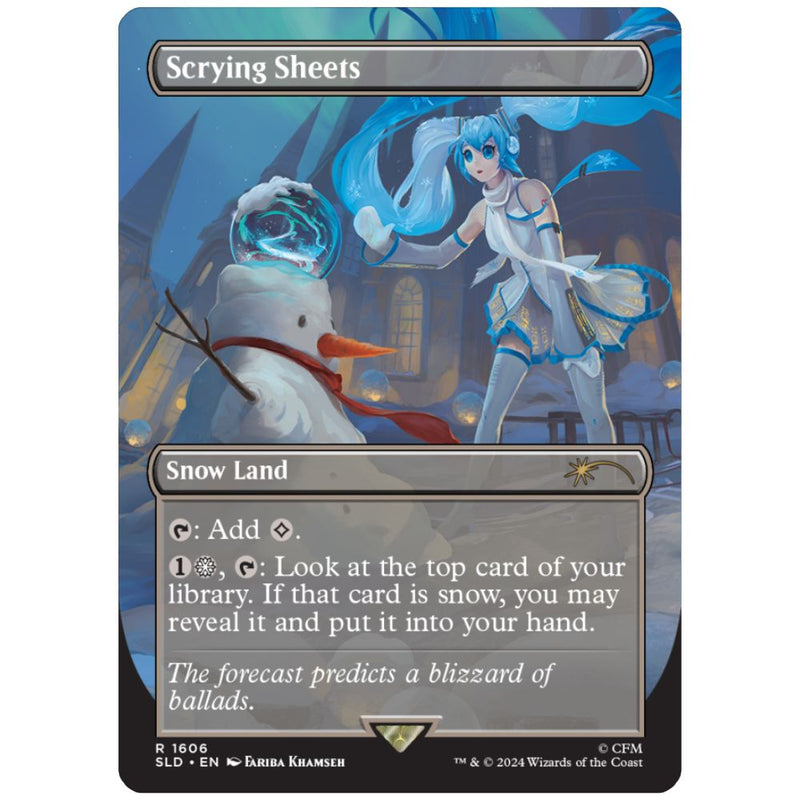 PREVENTA Secret Lair x Hatsune Miku: Winter Diva ENGLISH