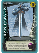 Gran espada [Relatos Hijos de Daana]