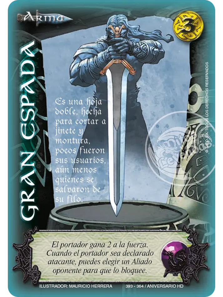 Gran espada [Relatos Hijos de Daana]
