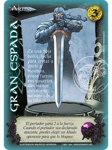 Gran espada [Relatos Hijos de Daana]