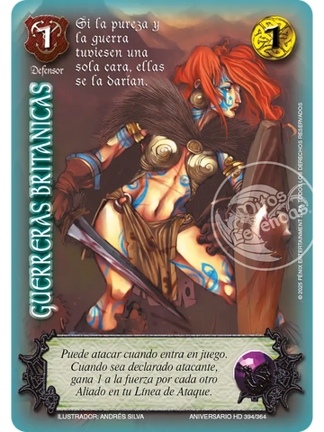 Guerreras británicas [Relatos Hijos de Daana]