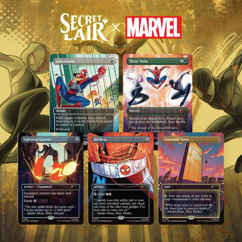 *PREVENTA* Secret Lair x Marvel’s Spider-Man: Heroic Deeds