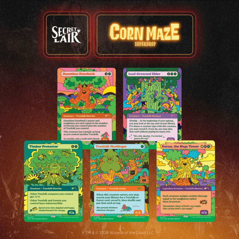 Preventa Secret Lair x Peace, Love, & Treefolk
