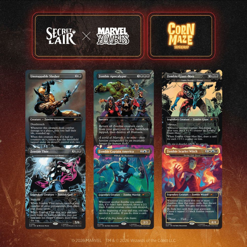 Preventa Secret Lair x Marvel: Zombies