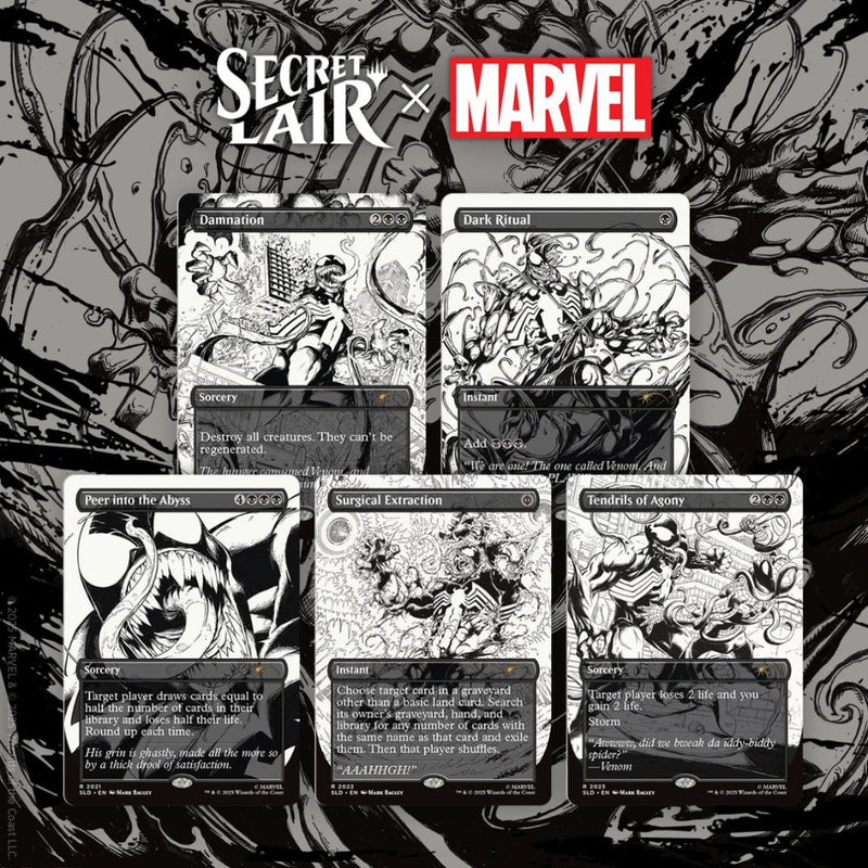 *PREVENTA* Secret Lair x Marvel’s Spider-Man: Venom Unleashed (Ink)