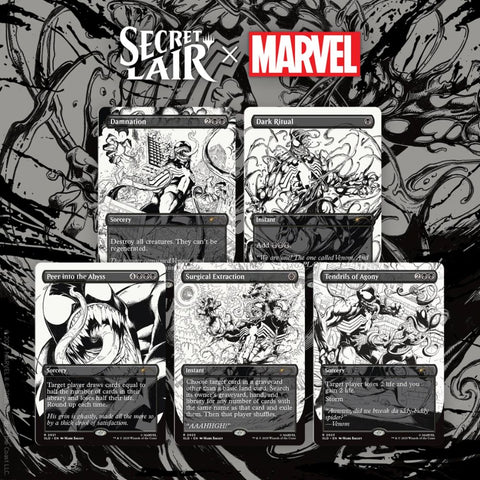 Secret Lair x Marvel’s Spider-Man: Venom Unleashed (Ink)