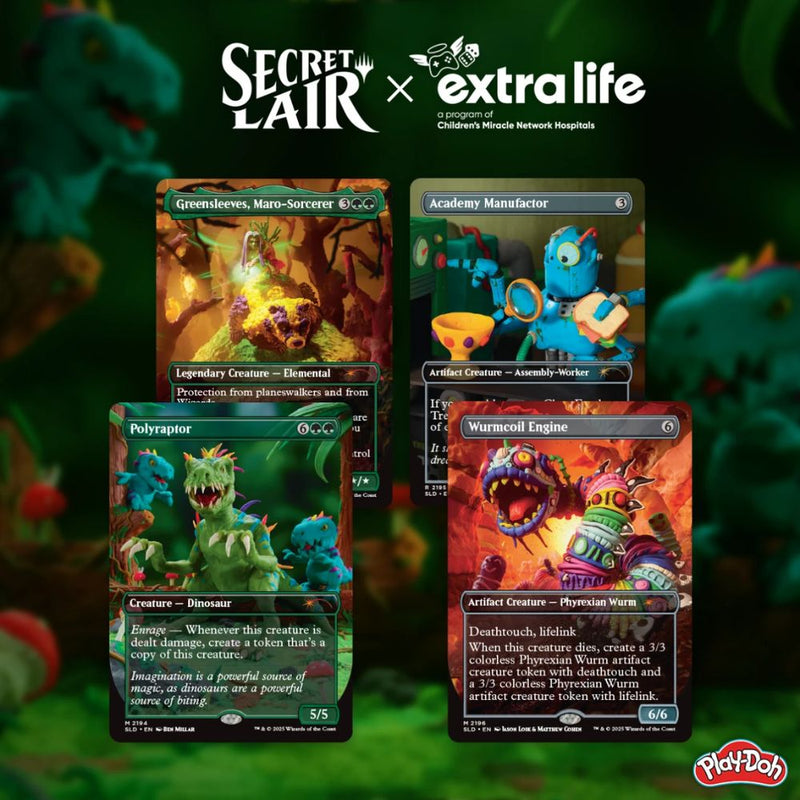 PREVENTA Secret Lair x Play-Doh: Squishful Thinking | Extra Life 2025
