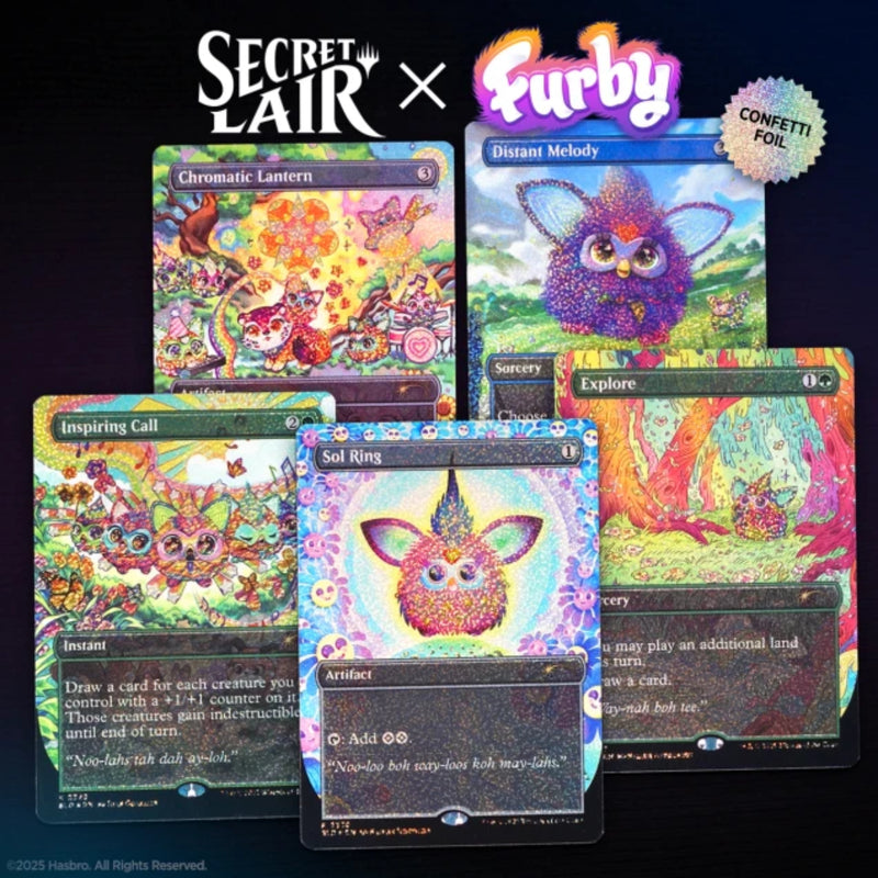 PREVENTA Secret Lair x Furby: Doo-ay Noo-lah Confetti Foil Edition