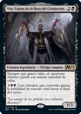 Vito, Thorn of the Dusk Rose (Promo Pack) [Core Set 2021 Promos][ESPAÑOL]