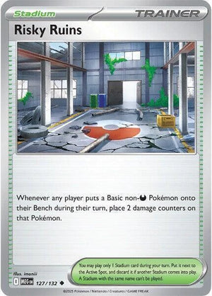 Risky Ruins (127/132) [Mega Evolutions: Base Set]