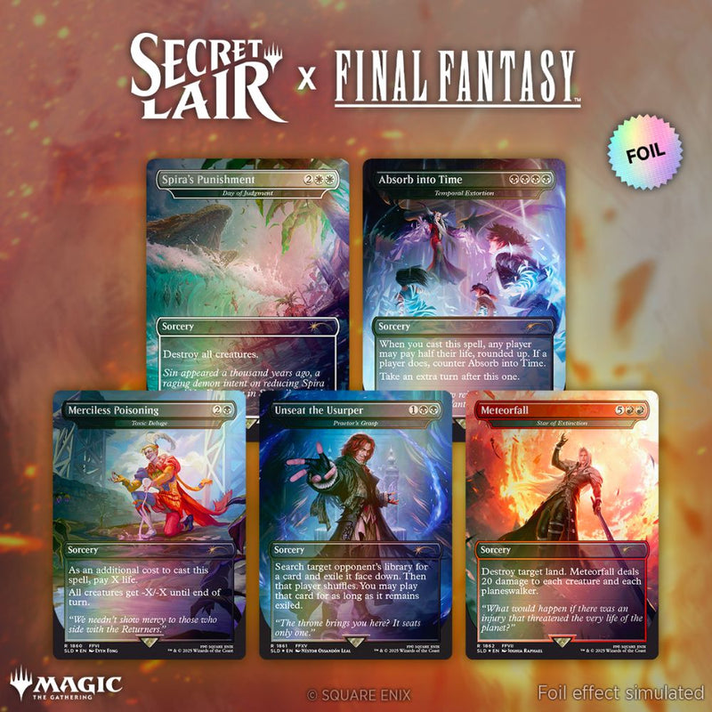 新品　Secret Lair x Final Fantasy 【日本語版】 Secret Lair x Final Fantasy 【日本語版】 - メルカリ