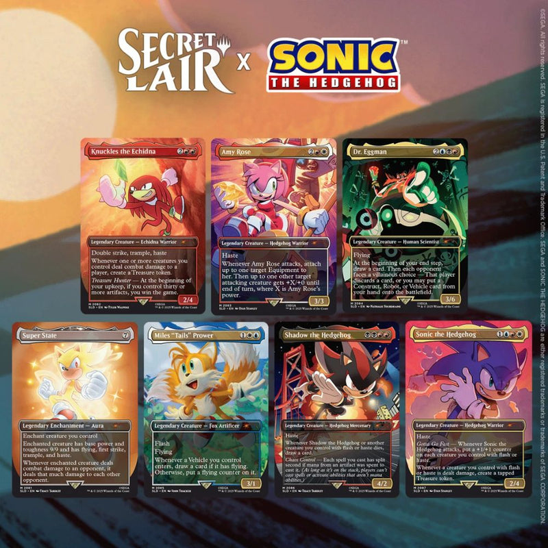 PREVENTA Secret Lair x Sonic: Friends & Foes