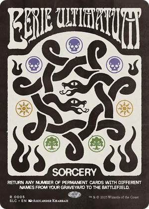 Eerie Ultimatum. [Secret Lair Countdown Kit]