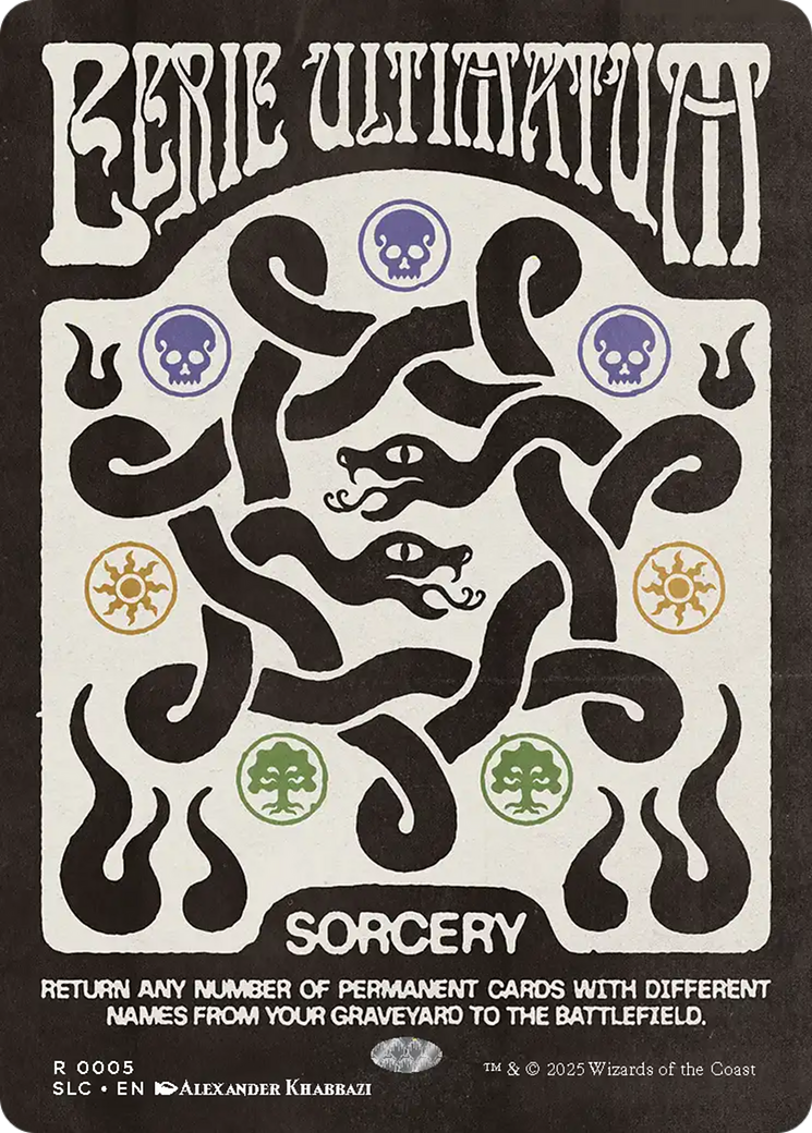 Eerie Ultimatum. [Secret Lair Countdown Kit]