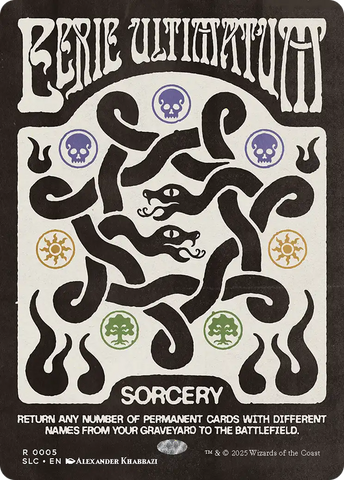 Eerie Ultimatum. [Secret Lair Countdown Kit]