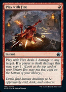 Play with Fire (ESPAÑOL) [Innistrad: Midnight Hunt]