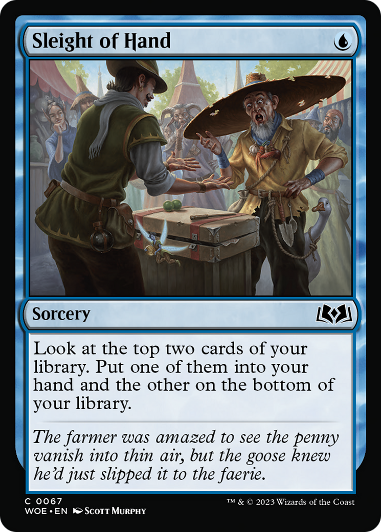 Sleight of Hand (ESPAÑOL) [Wilds of Eldraine]