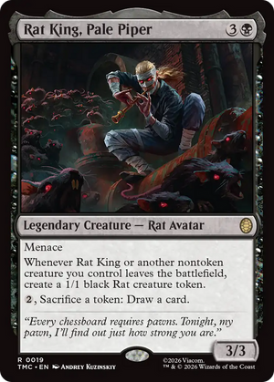 Rat King, Pale Piper [Teenage Mutant Ninja Turtles Commander]