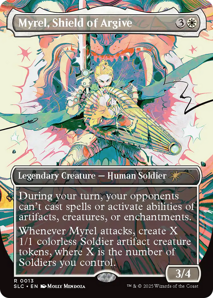 Myrel, Shield of Argive. [Secret Lair Countdown Kit]