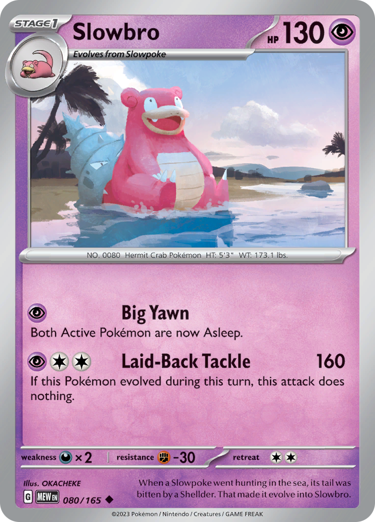 Slowbro (080/165) (ESPAÑOL) [Scarlet & Violet: 151]