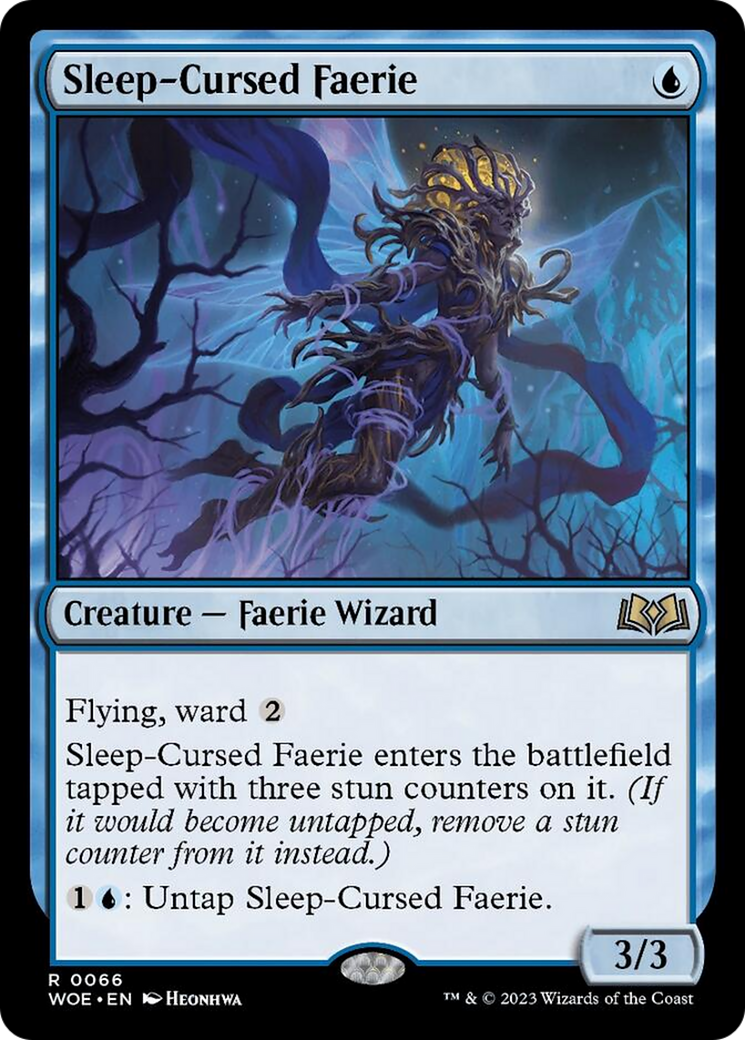 Sleep-Cursed Faerie [Wilds of Eldraine] [ESPAÑOL]