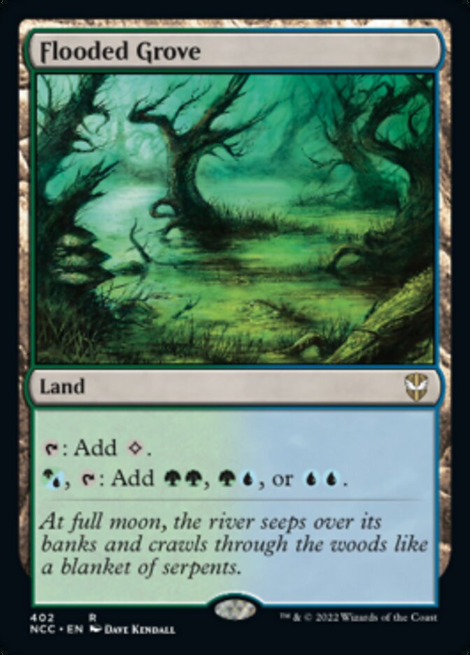 Flooded Grove [Streets of New Capenna Commander] [ESPAÑOL]