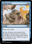 Quick Study (ESPAÑOL) [Wilds of Eldraine]