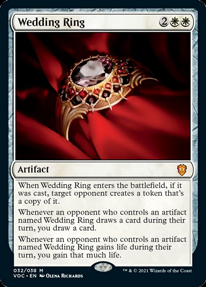 Copia de Wedding Ring [Innistrad: Crimson Vow Commander][ESPAÑOL]